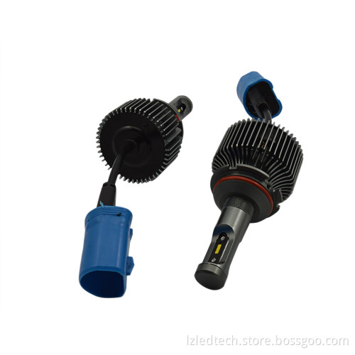 LED Headlight Bulbs w/ Clear Arc-Beam Kit - 9004 (9007) - 60w 8,400 Lm 6K Cool White CSP LED chip - 2 Yr Warranty